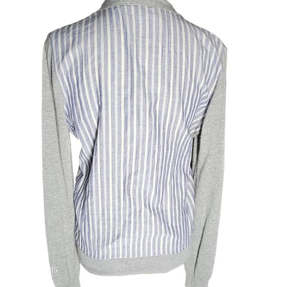 SJOBECK Cashmere & Cotton Two Tone Cardigan Womens Medium - Picture 1 of 7